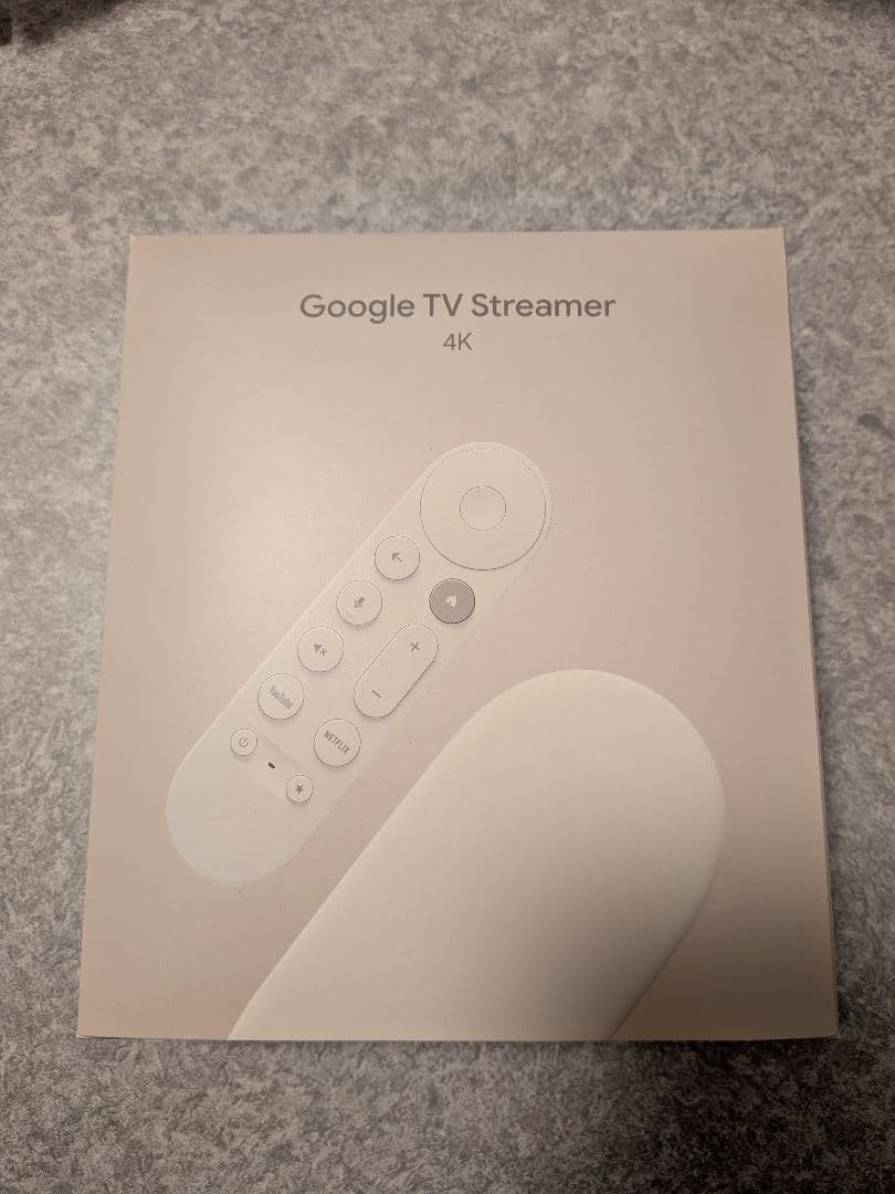 Google TV Streamer (4K) ホワイト