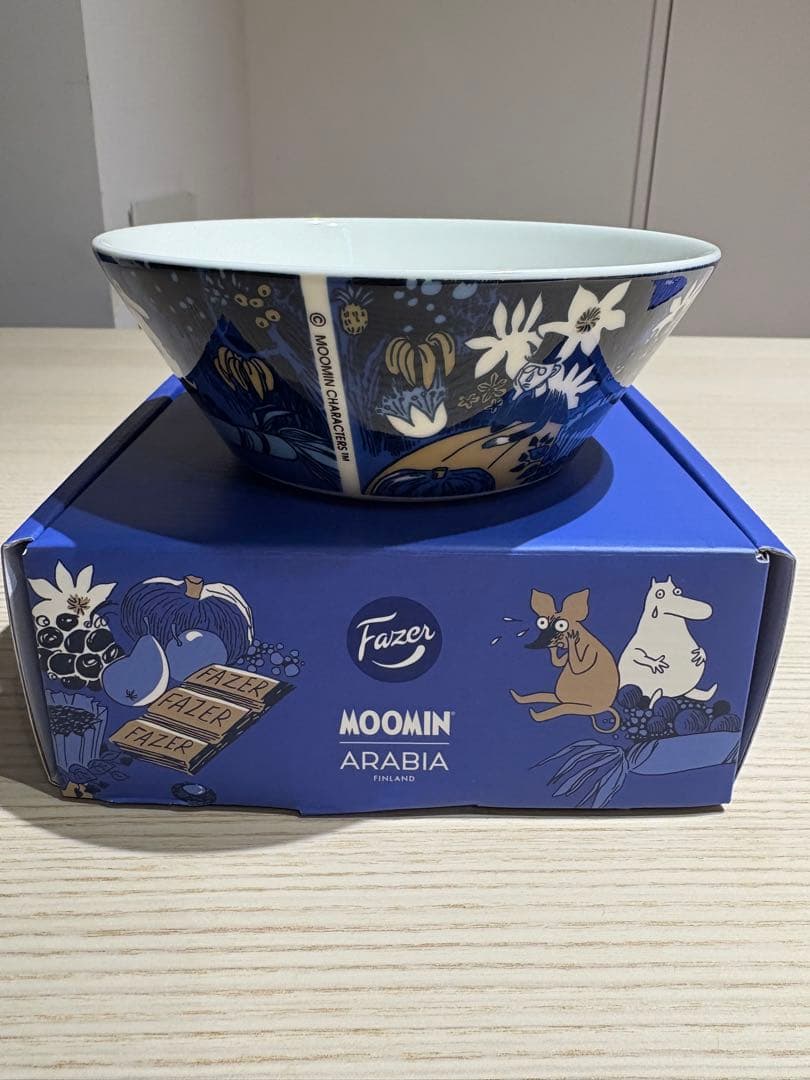 【新品】アラビア ファッツェル Moomin ムーミン 80周年 限定 ボウル
