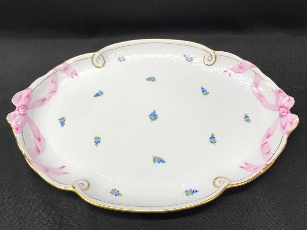 【USED美品】HEREND ヘレンド　パーティートレイ　トレイ　プレート