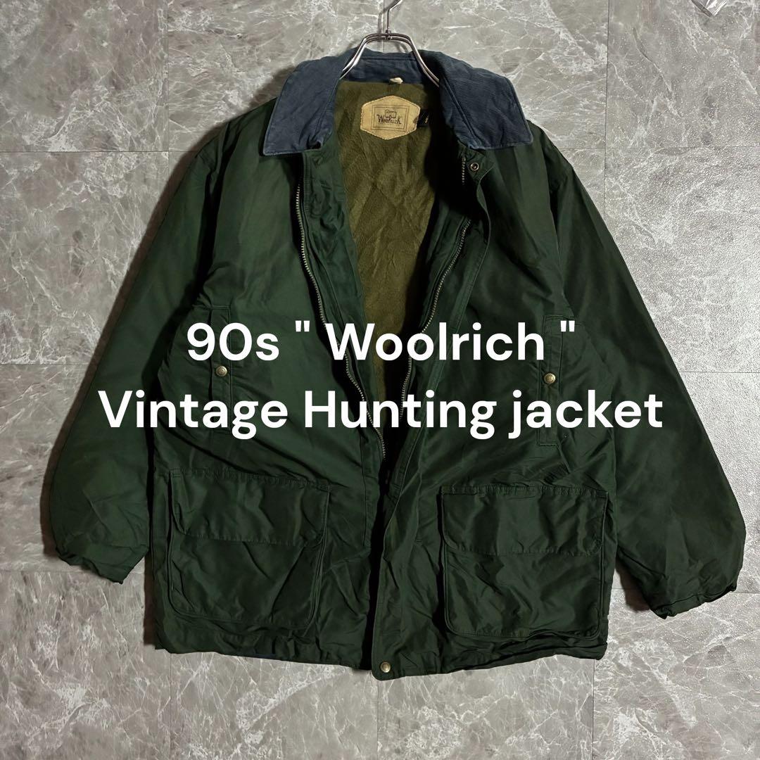 90s【USA製】Woolrichヴィンテージハンティングジャケット渋カジ古着L