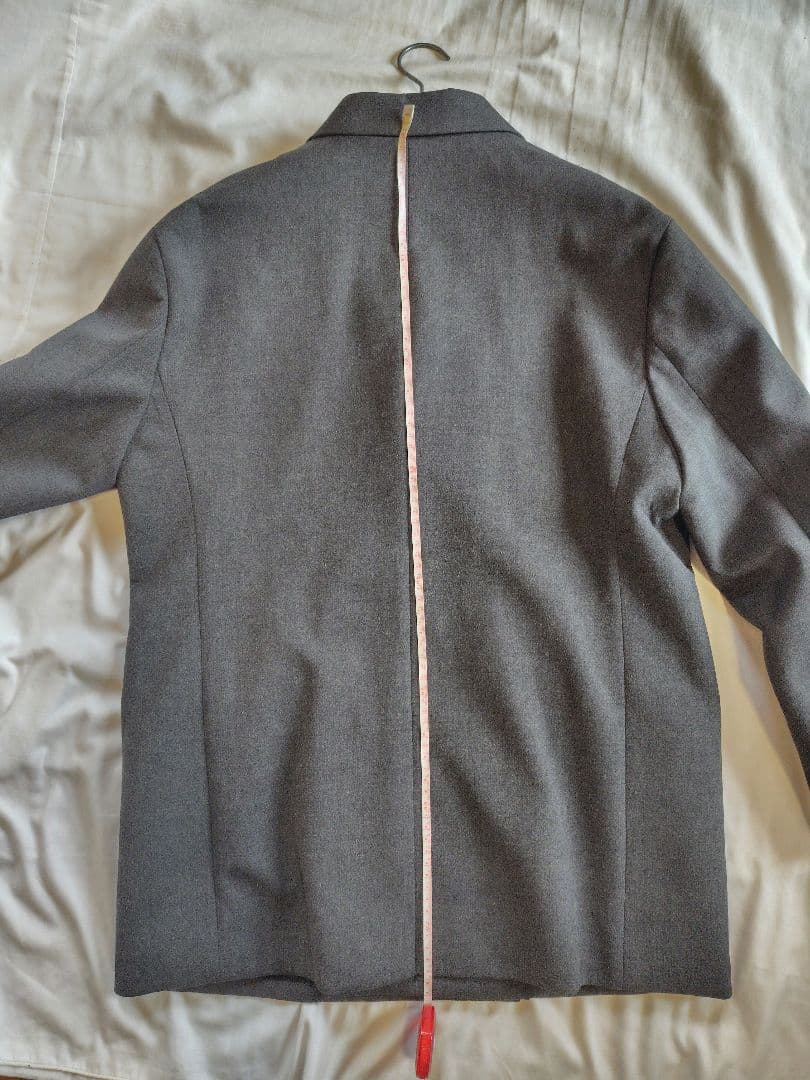 uncrave ／アンクレイヴ／テーラードジャケット ダブルL〜XLグレー004