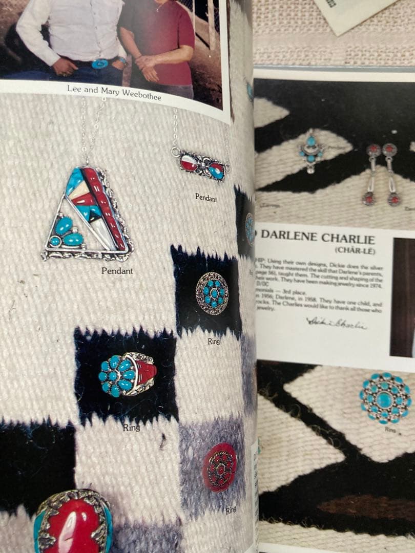 ズニ族　ジュエリーアーチスト集