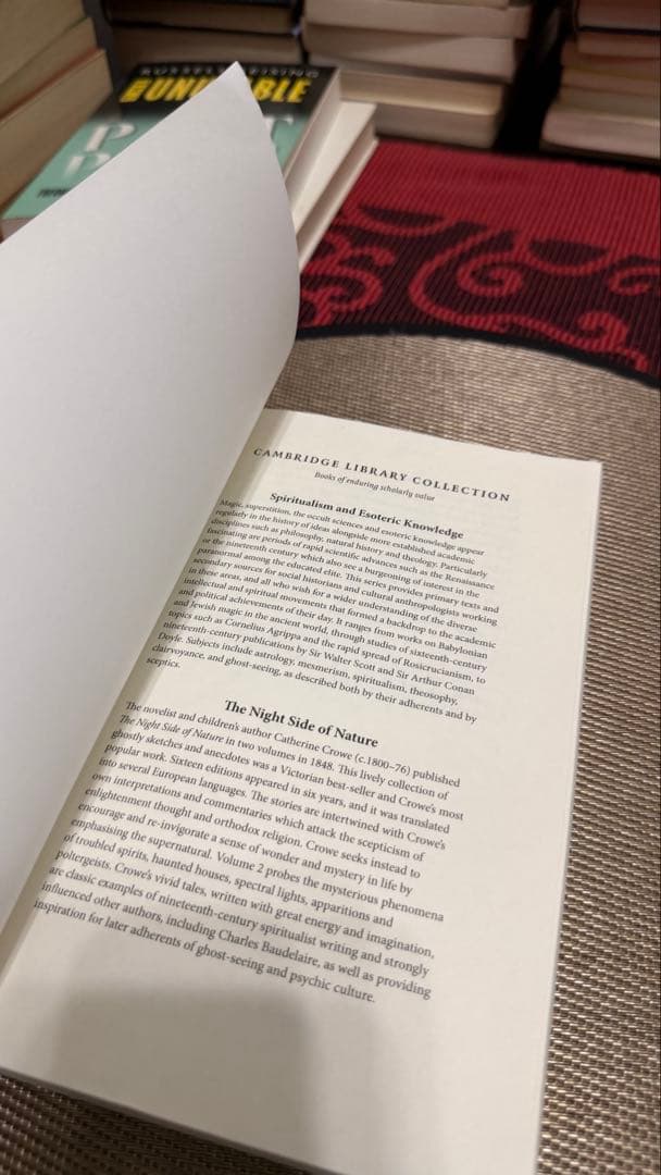 洋書 The Night Side of Nature, Volume 2