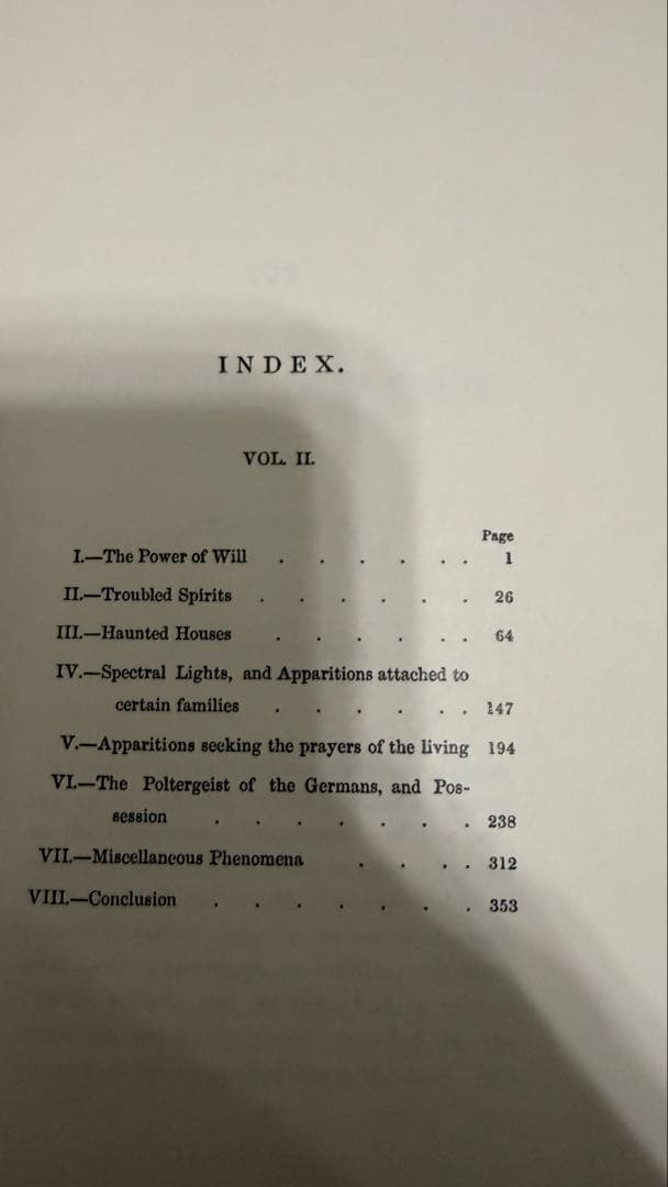 洋書 The Night Side of Nature, Volume 2