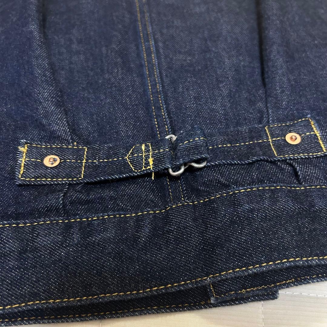 【大戦モデル　赤耳】DENIM JACKET 1st 濃紺　PERFECTO L