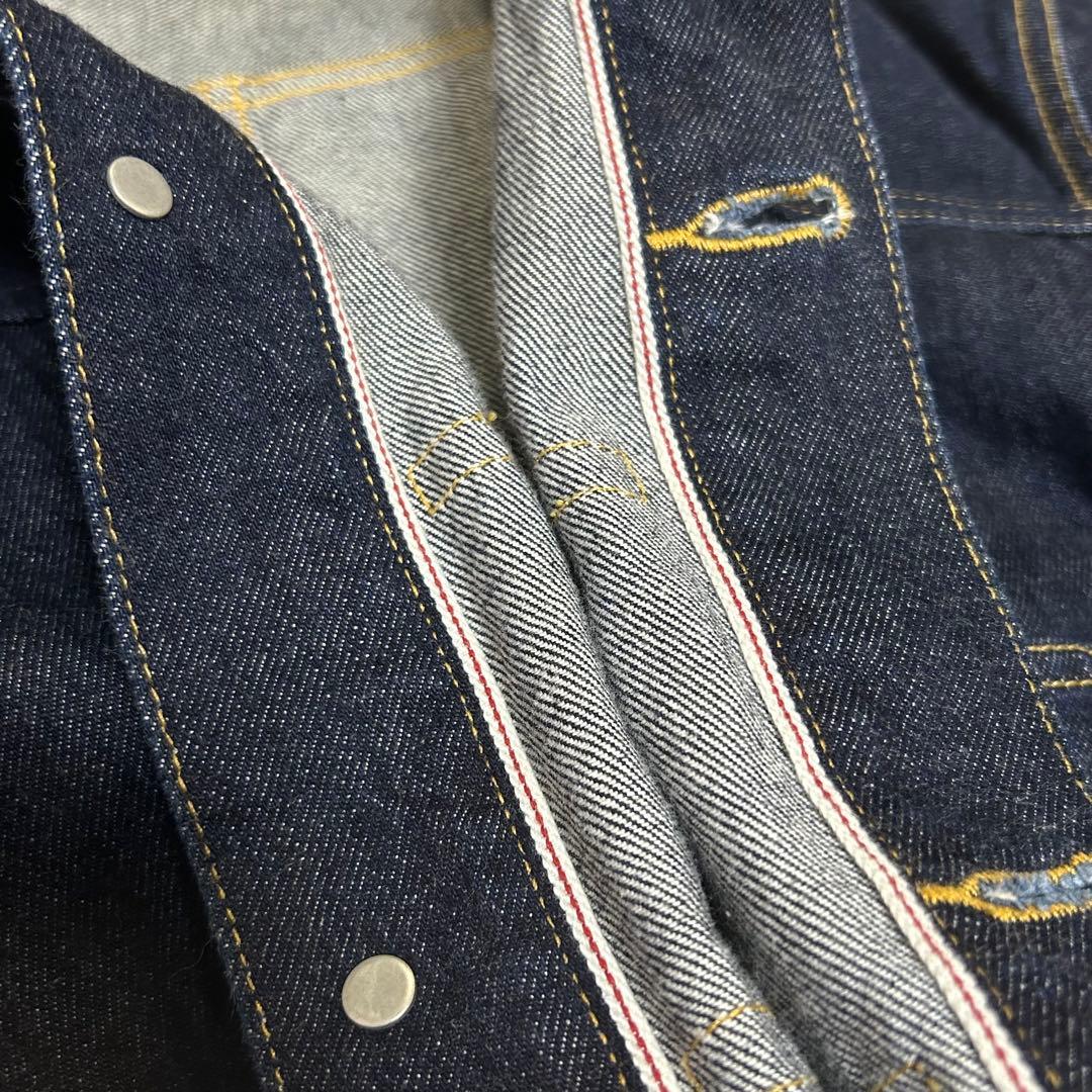 【大戦モデル　赤耳】DENIM JACKET 1st 濃紺　PERFECTO L