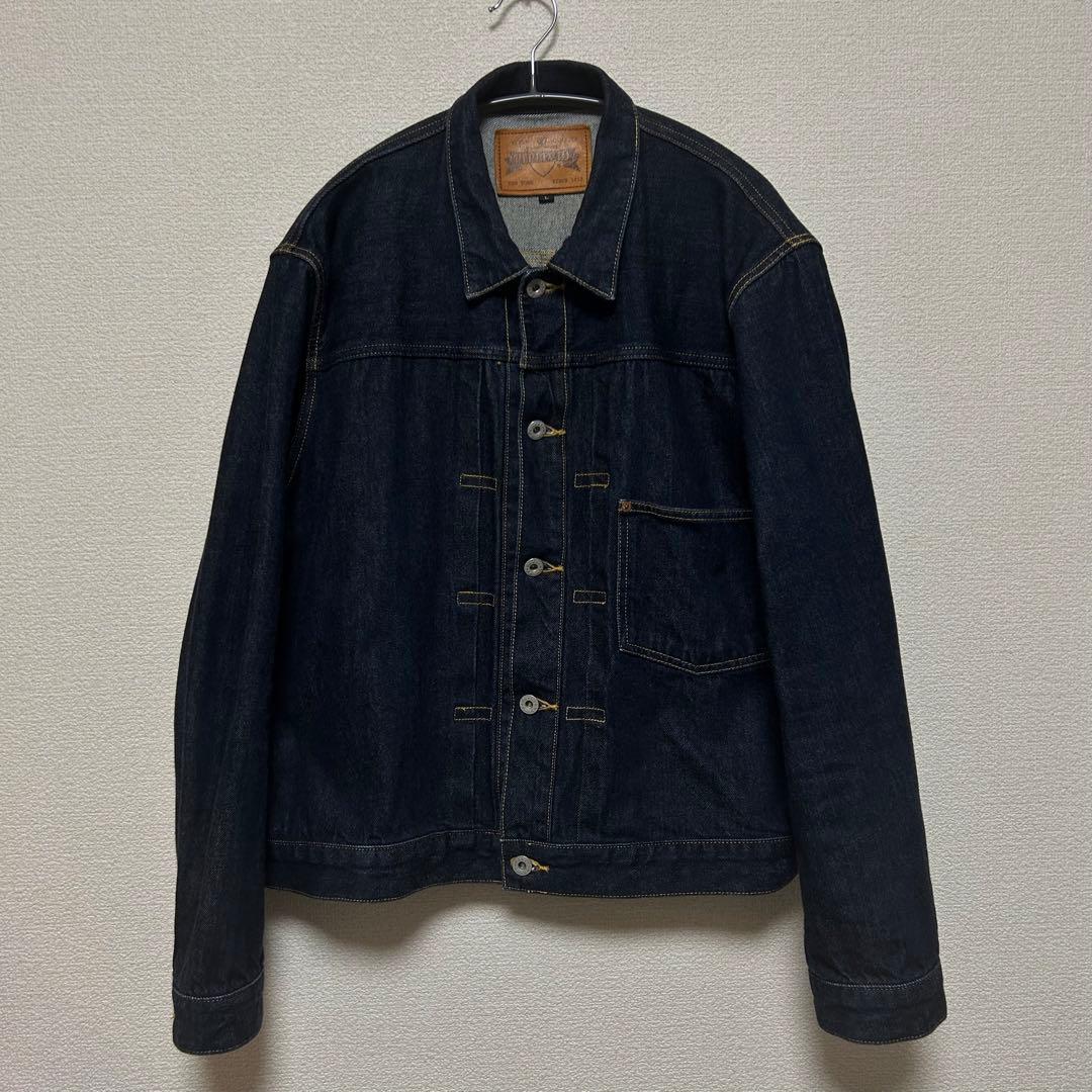 【大戦モデル　赤耳】DENIM JACKET 1st 濃紺　PERFECTO L