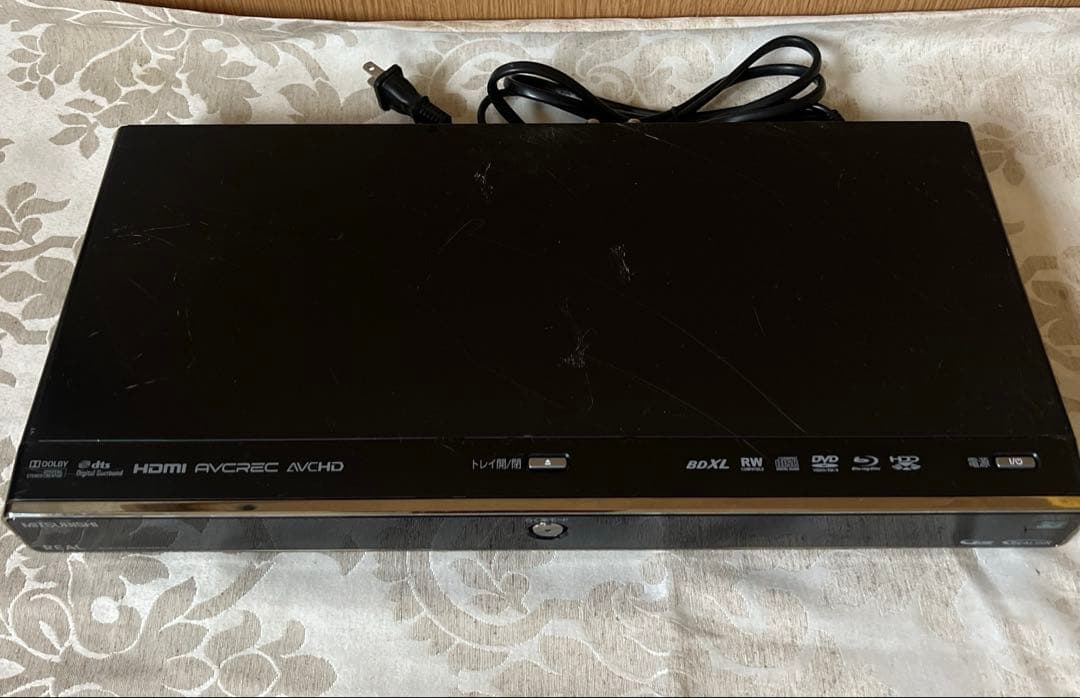 1TB☆12年☆三菱/REAL☆HDD/BDレコーダー☆DVR-BZ360☆