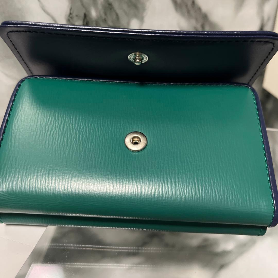 【新品未使用】Agnes b アニエス・ベー　キーケース兼小銭入れ　グリーン
