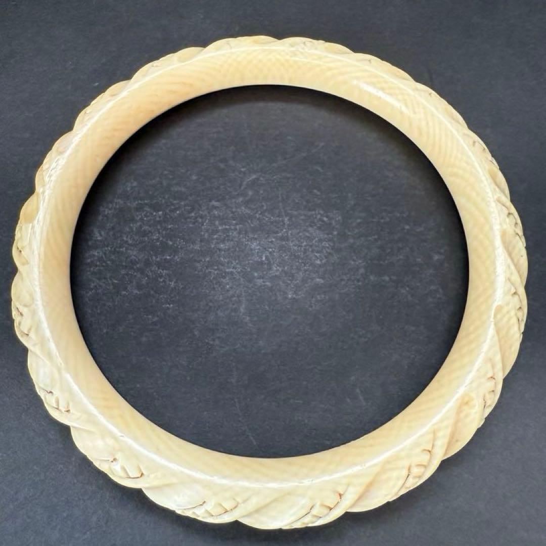 極上　バングル　刻印585? 天然素材 骨董　美術品　アンティーク