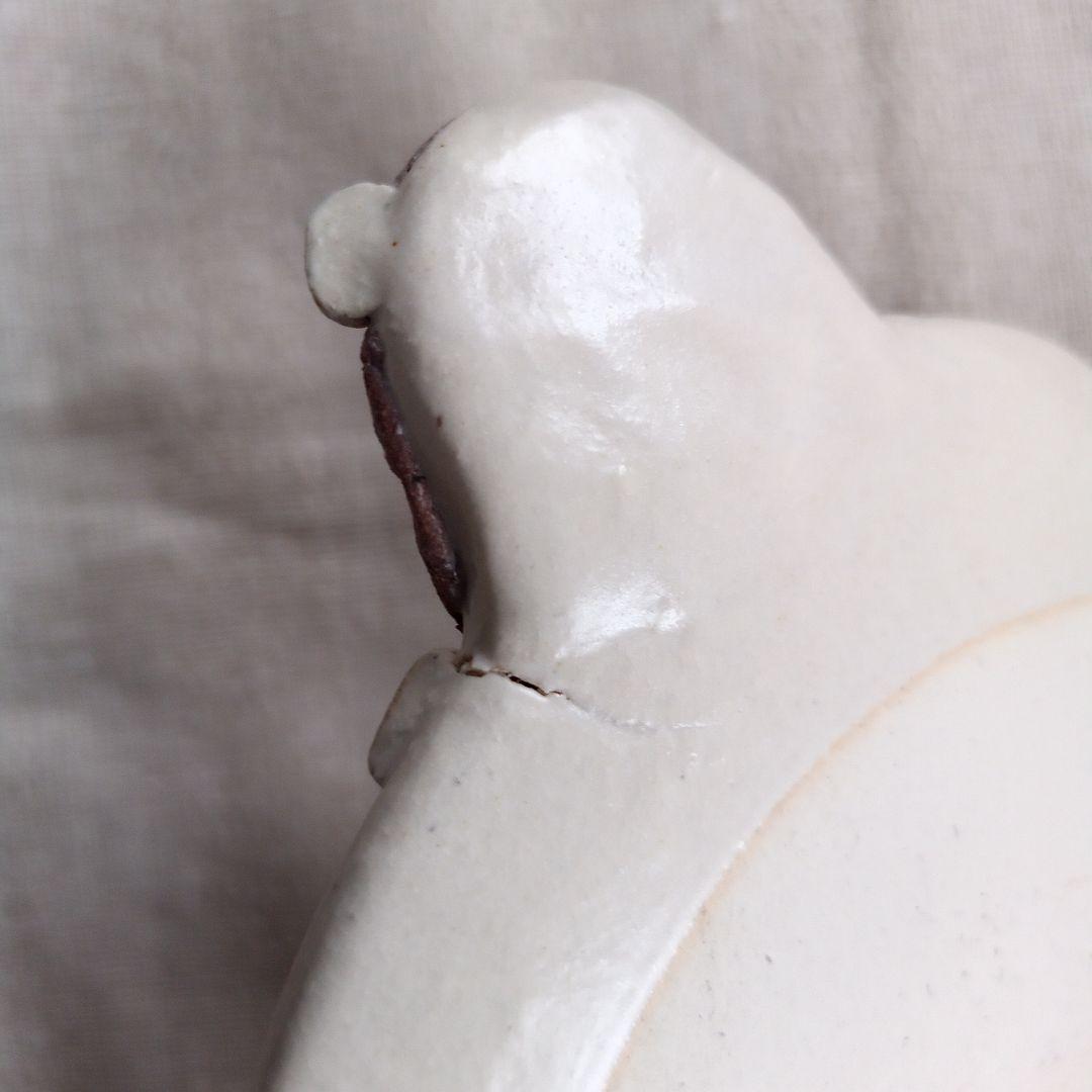 山田裕恵　皿　丸皿　直径約15cm　女の子　⚠難あり！