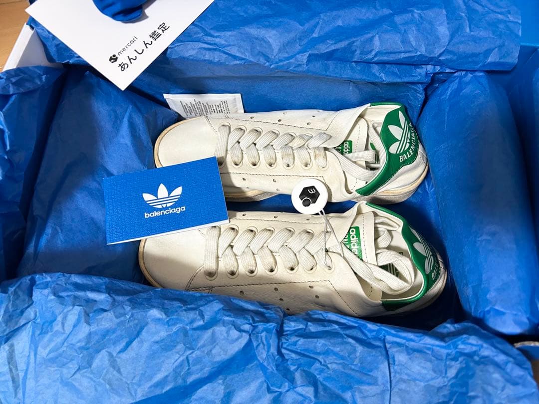【新品】BALENCIAGA × adidas コラボスニーカー スタンスミス