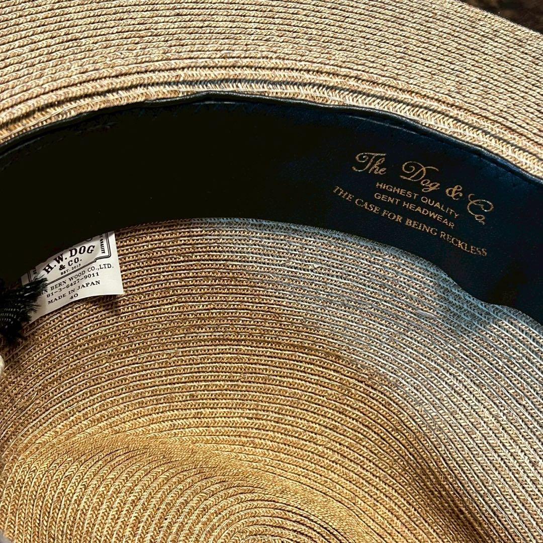 THE H.W.DOG&CO ブレードハット　サイズ40
