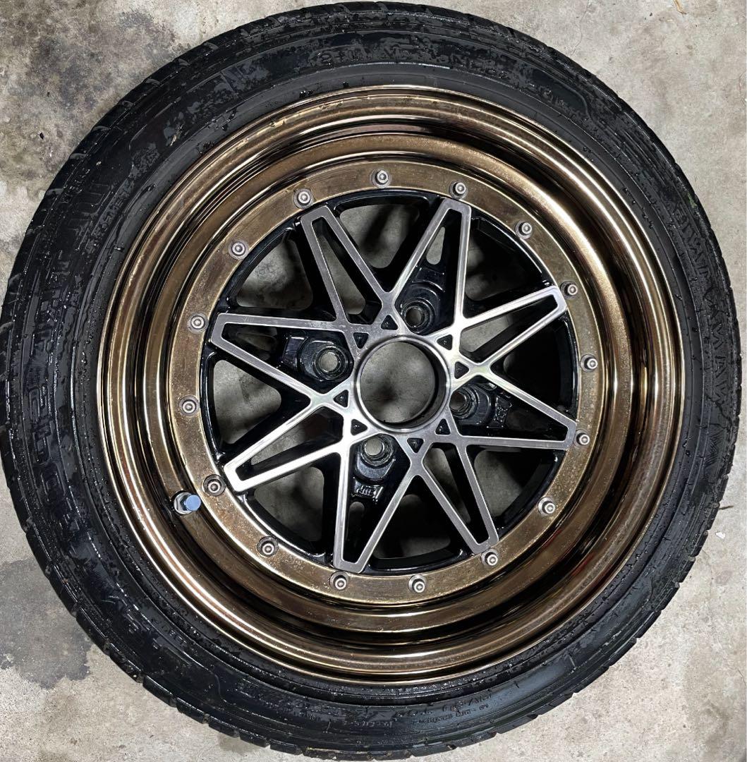 タイヤホイール14インチ 2本 やま