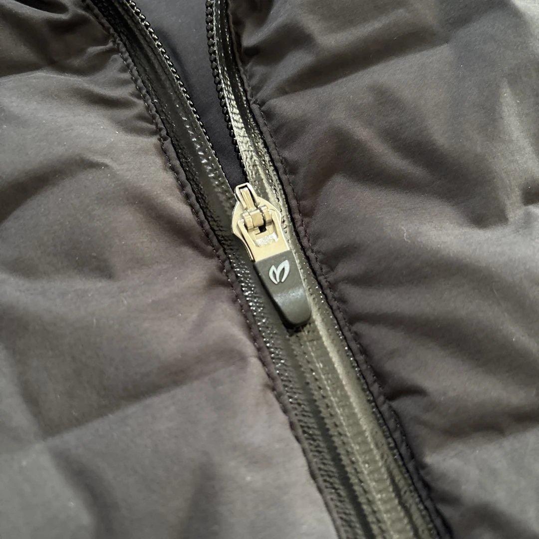 【美品】マスターバニー♪ダウンジャケット[ベスト変更可]ブラック 0