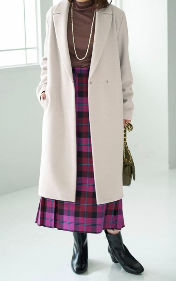 【未使用】La Totalite　ラ トータリテ　ウールビーバーチェスターコート