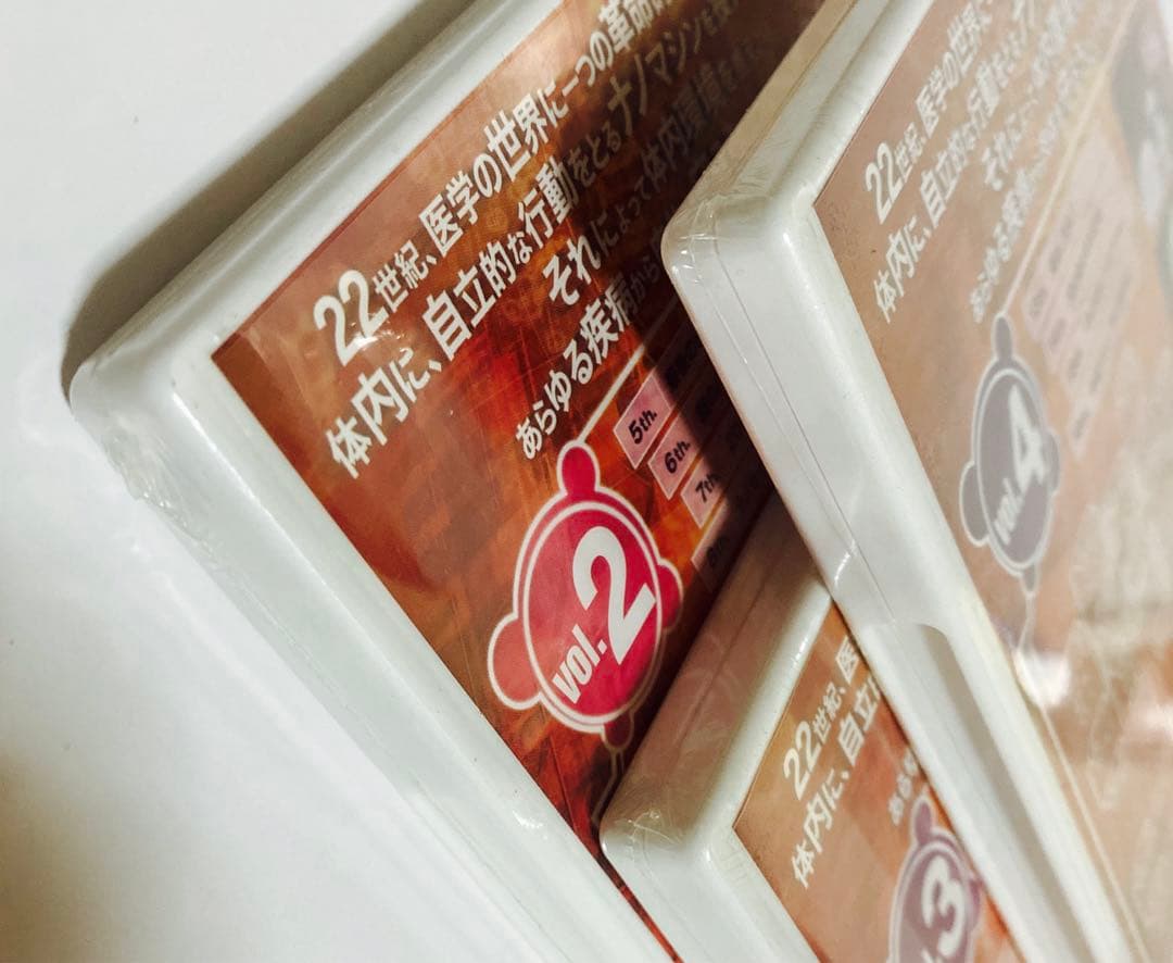 DVD 救命戦士ナノセイバー 全巻セット　１巻以外は新品未開封