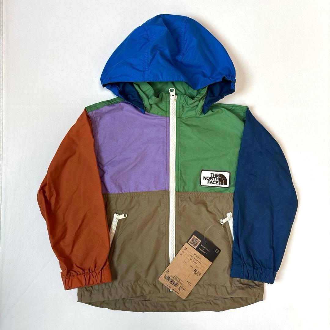 新品 ノースフェイス グランド コンパクトジャケット ウィンドブレーカー 100