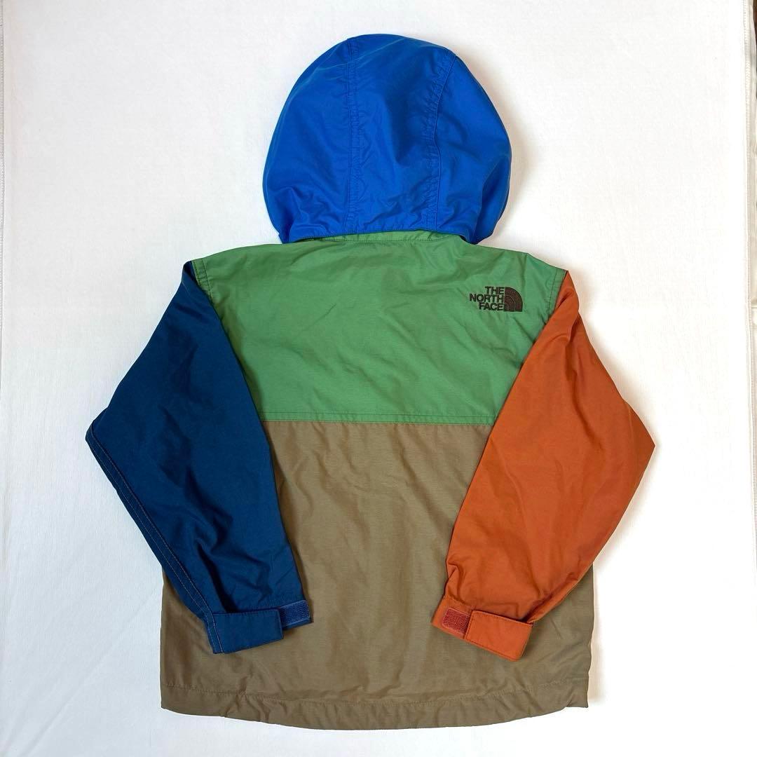 新品 ノースフェイス グランド コンパクトジャケット ウィンドブレーカー 100