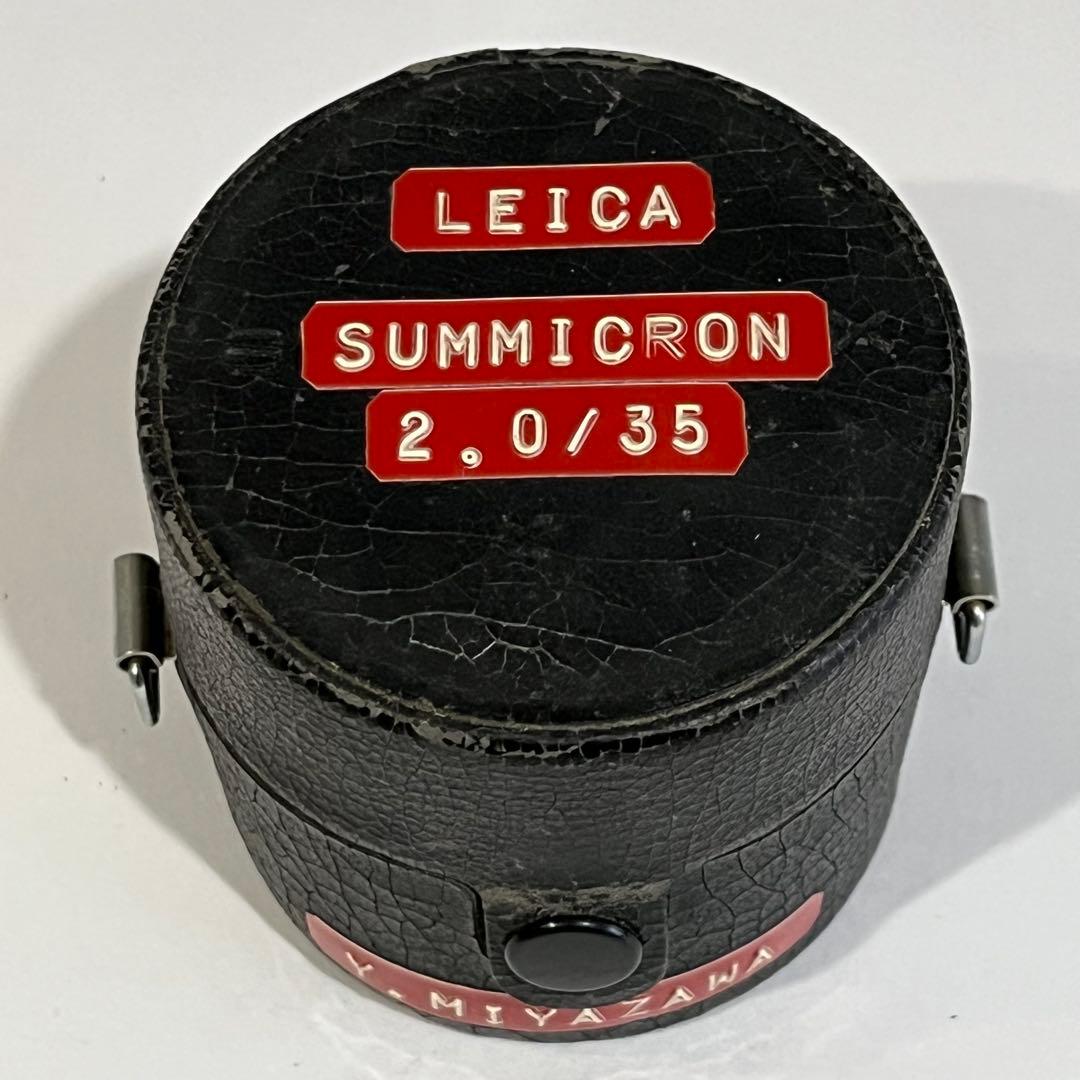 Leitz Summicron 35mm F2 レンズ