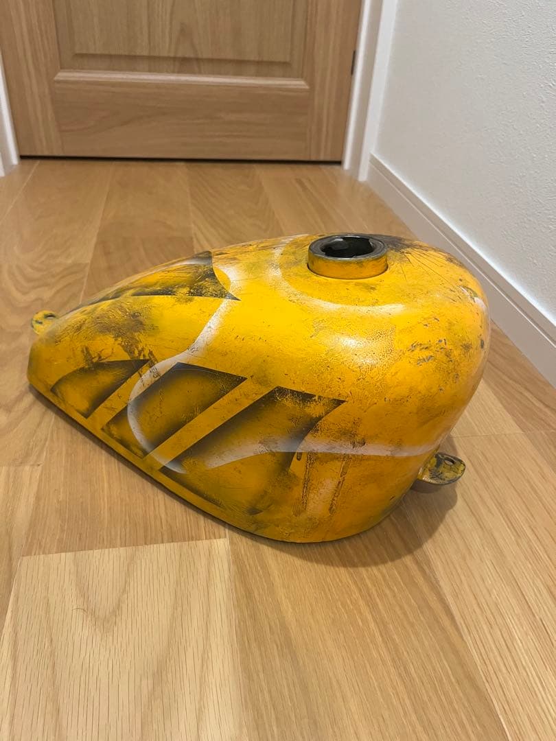 harleydavidson shovel panheadイエローフレームタンク