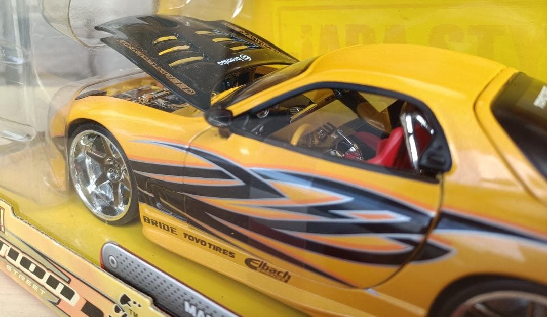 【希少】マツダ Mazda RX-7 Import Racer　1/24