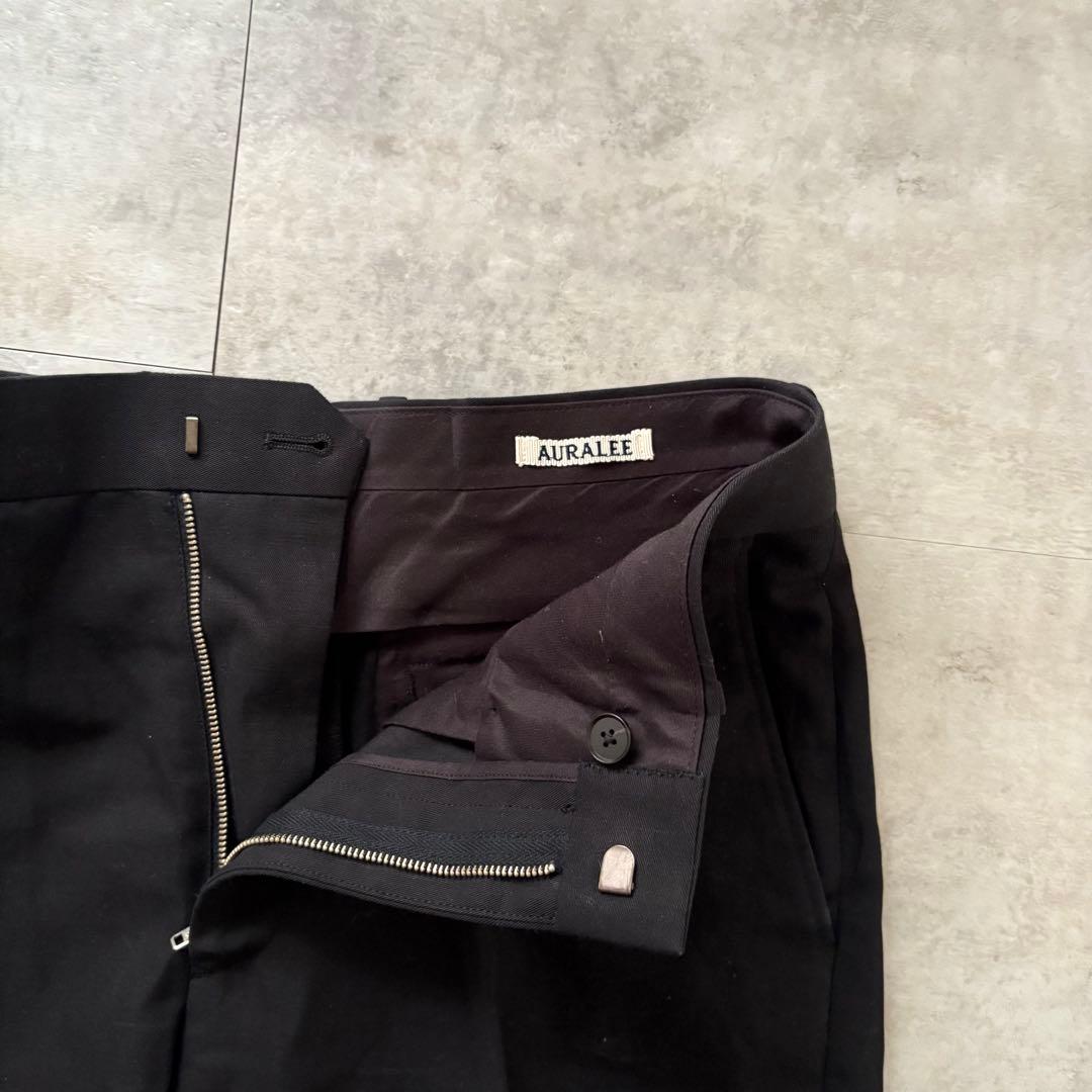 パンツ 24ss AURALEE Linen Chino shorts size3
