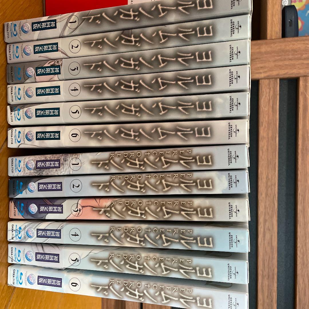 ヨルムンガンドBlu-ray1期、2期　全巻セット