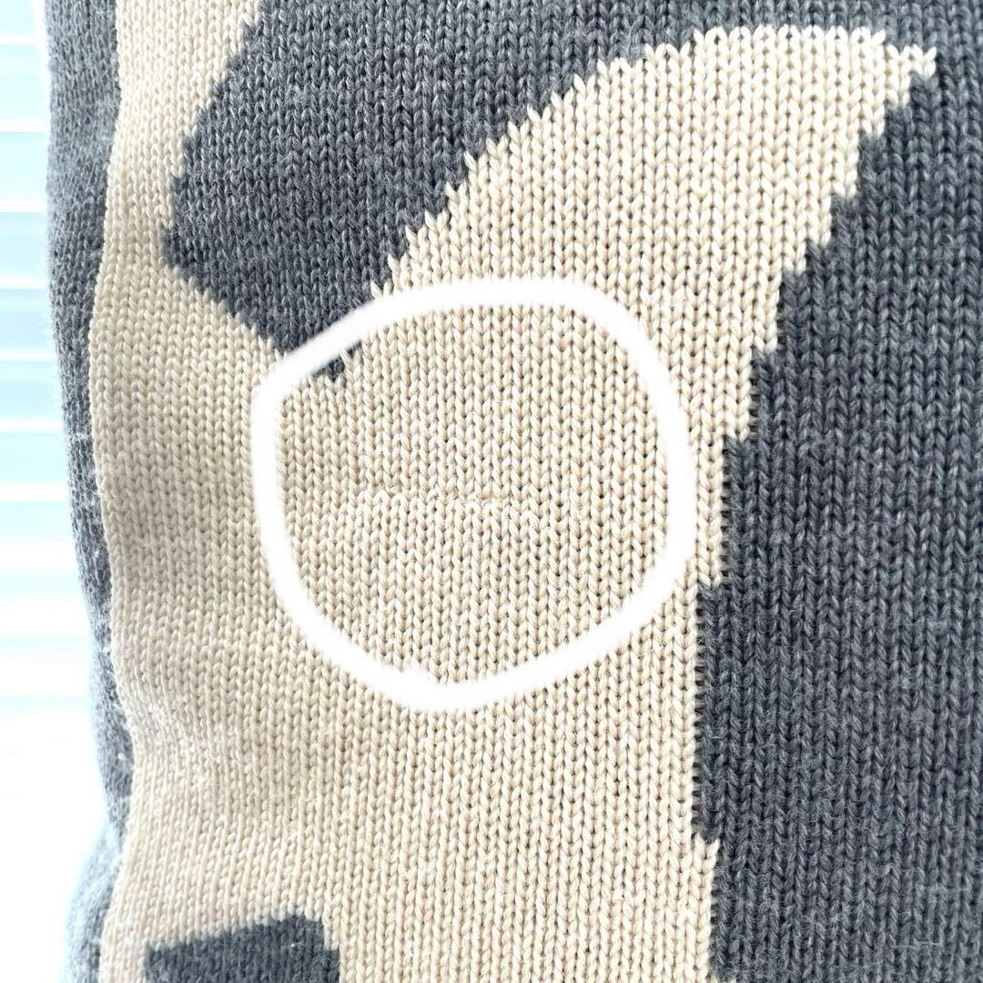 シャネル ダブルフェイスクッションカバー カシミヤ混 CHANEL