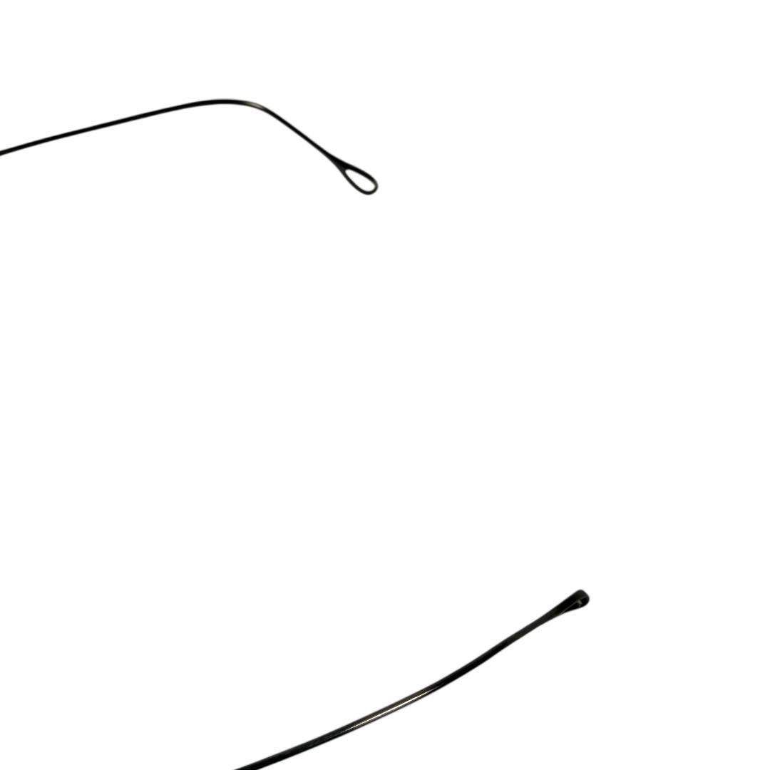 美品 EYEVAN 7282 アイヴァン 眼鏡 サングラス549 グレー8010