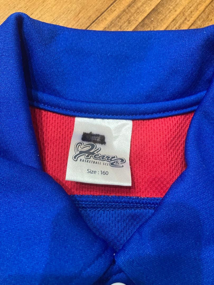160Heart バスケットボールユニフォーム サイズ160 ジャージ上下セット