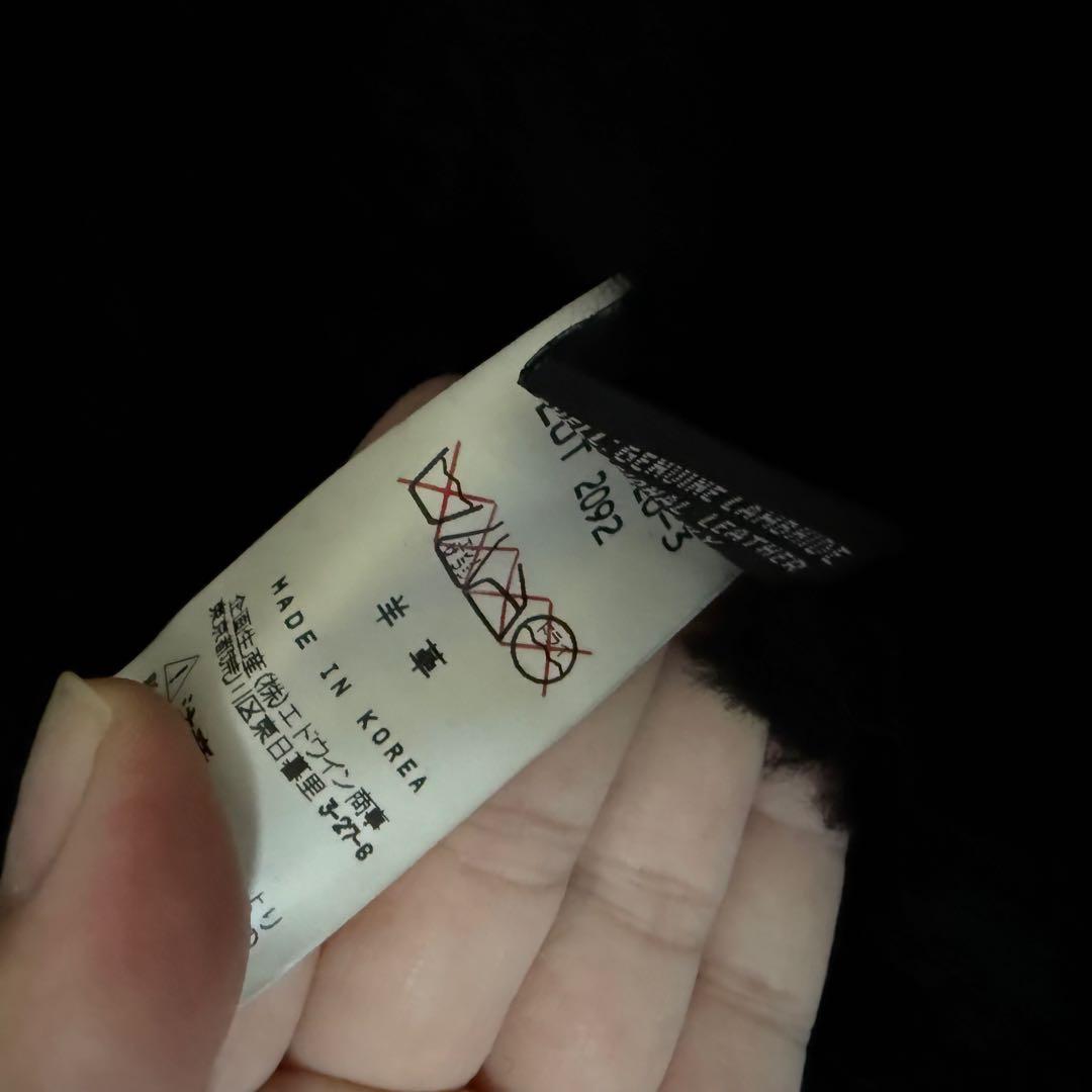 ALPHA INDUSTRIES INC／リアルムートンB-3 ／ブラック未使用