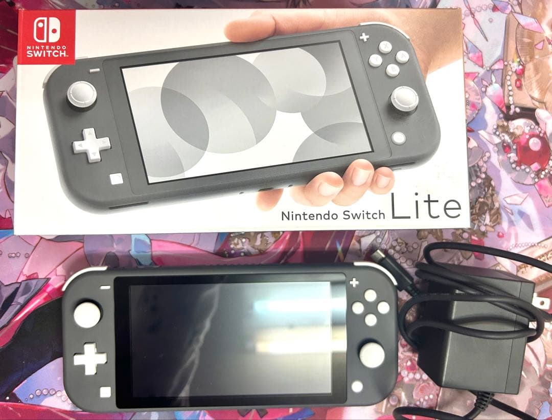 Nintendo Switch Lite グレー 本体 美品