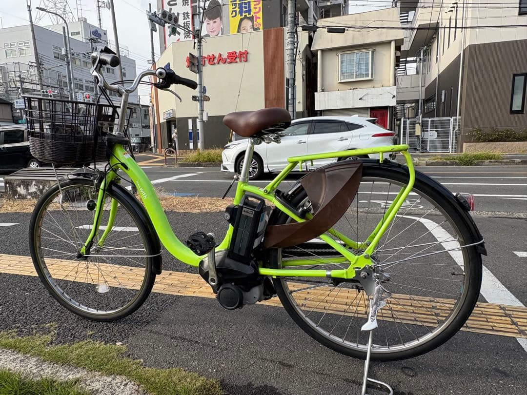 中古YAMAHA電動アシスト自転車　12.8Ah 大阪　005番