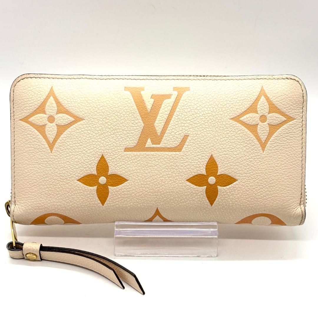 ルイヴィトン　ジッピーウォレット ジャイアントモノグラム 長財布 付属品完備