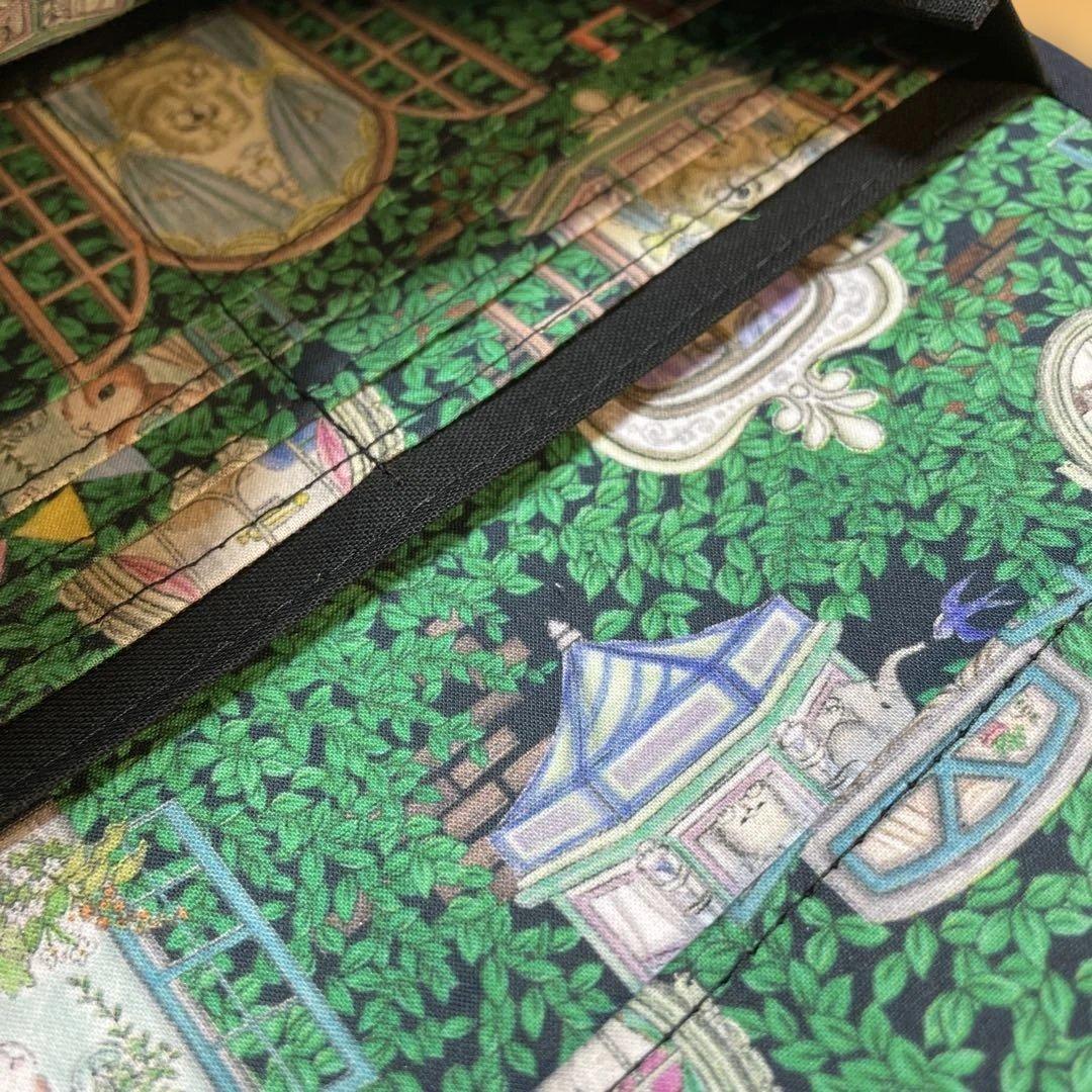 はなはなはち　長財布　やりくり財布　ハンドメイド