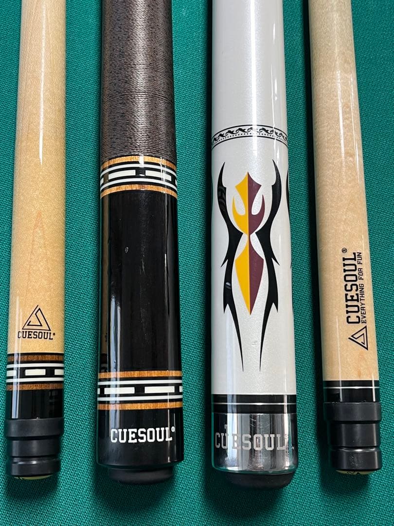 【❗️最終値下❗️】ビリヤード／CUESOULキュー2本とケースのセット