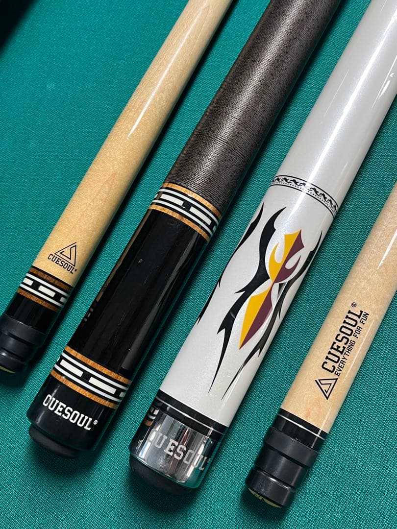 【❗️最終値下❗️】ビリヤード／CUESOULキュー2本とケースのセット