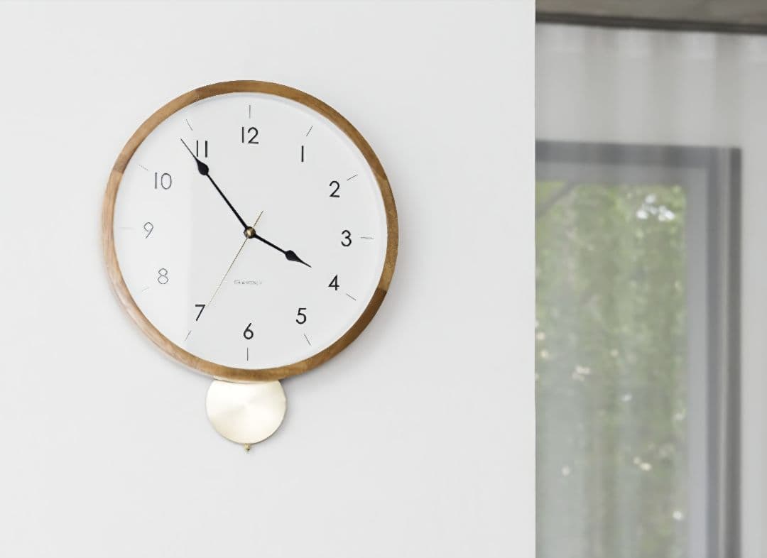 【インターフォルム公式】木製フレーム 掛時計 » 振り子時計*