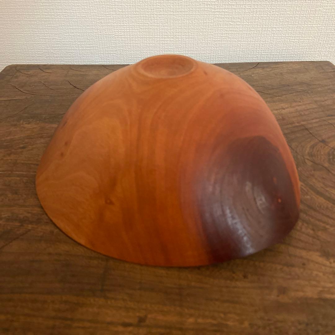 雨晴 個展 購入 木工作家 藤本健 アカギ ウッドボウル