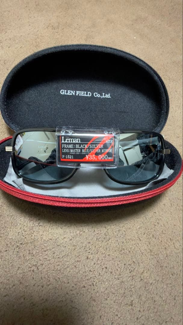 zeque Leman サングラス シルバー