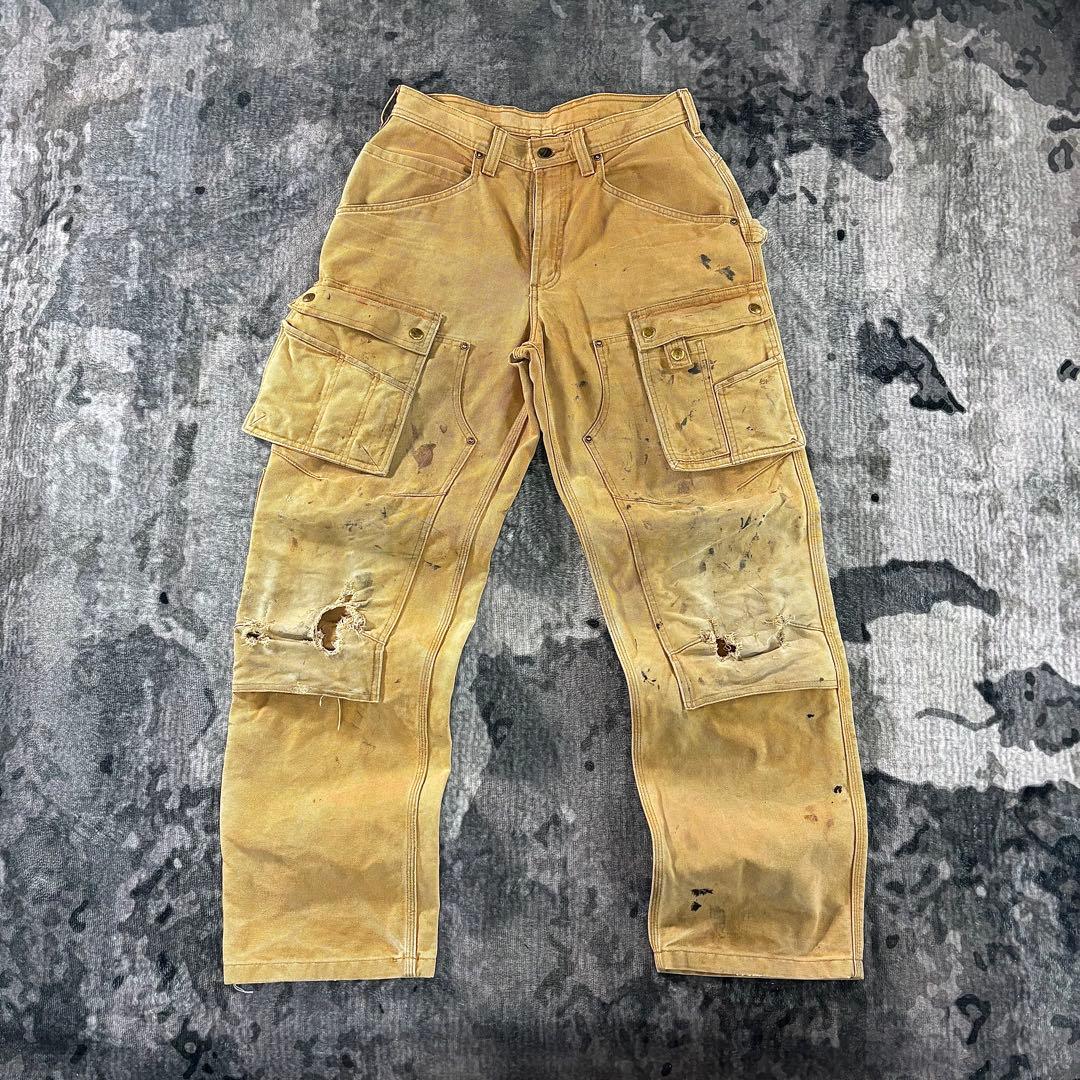30×32 Carhartt ダブルニー カーゴ ヴィンテージ ワケあり Y2K