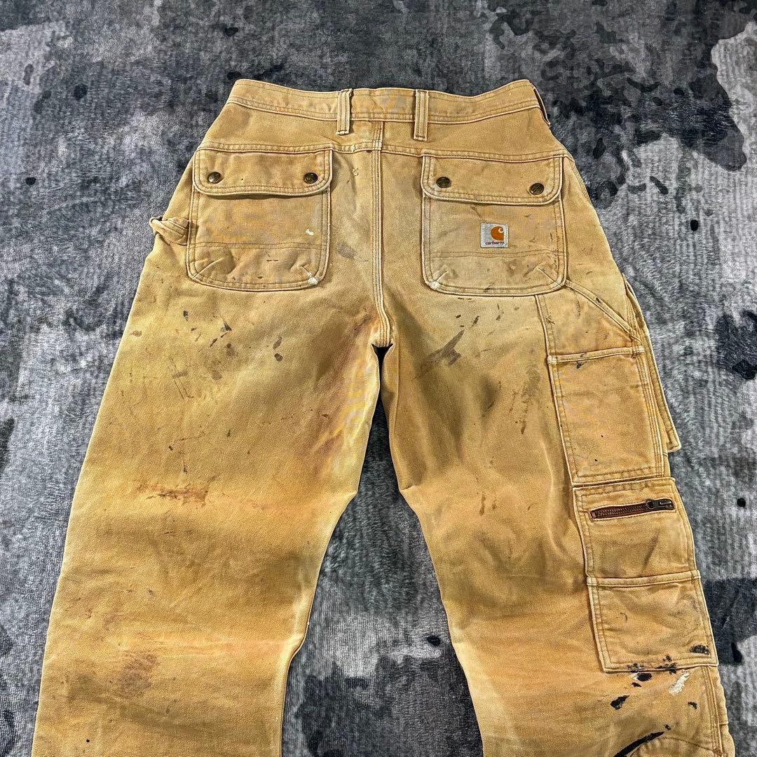 30×32 Carhartt ダブルニー カーゴ ヴィンテージ ワケあり Y2K