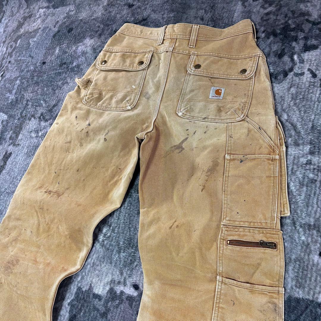 30×32 Carhartt ダブルニー カーゴ ヴィンテージ ワケあり Y2K