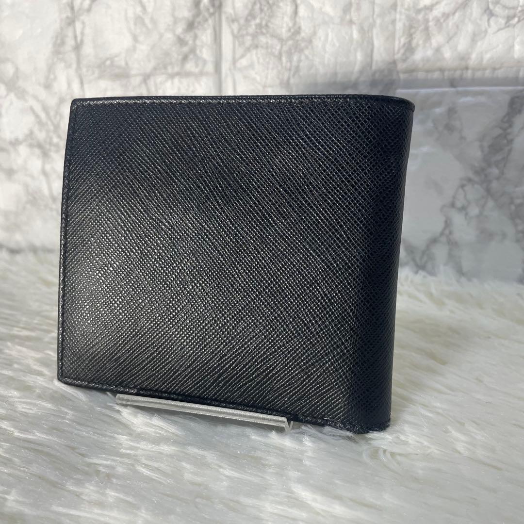 【未使用級】PRADA プラダ コンパクトウォレット 二つ折り財布 2MO738