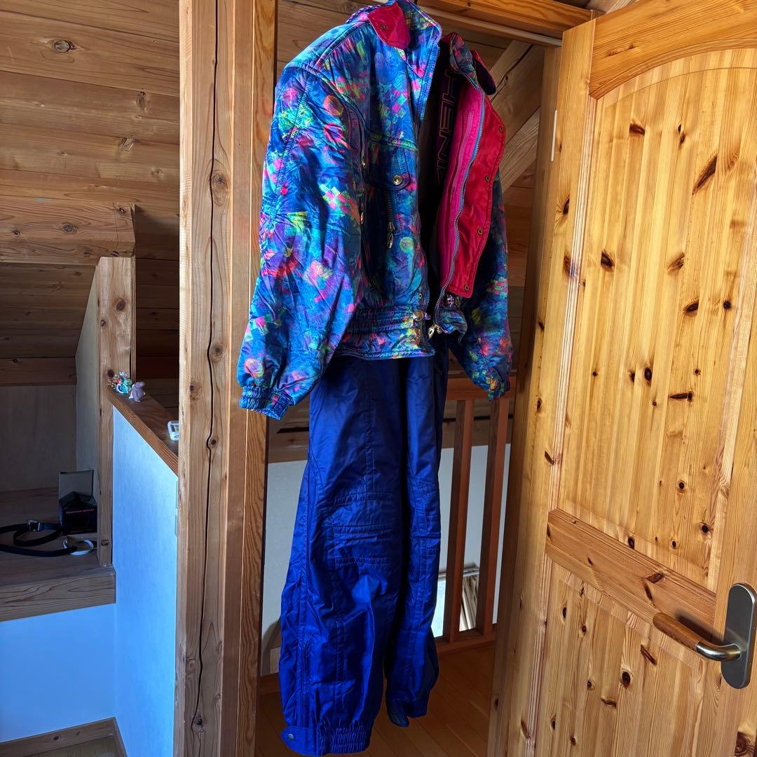 古着スノーウエア　ボードやスキーに　サイズM〜L相当