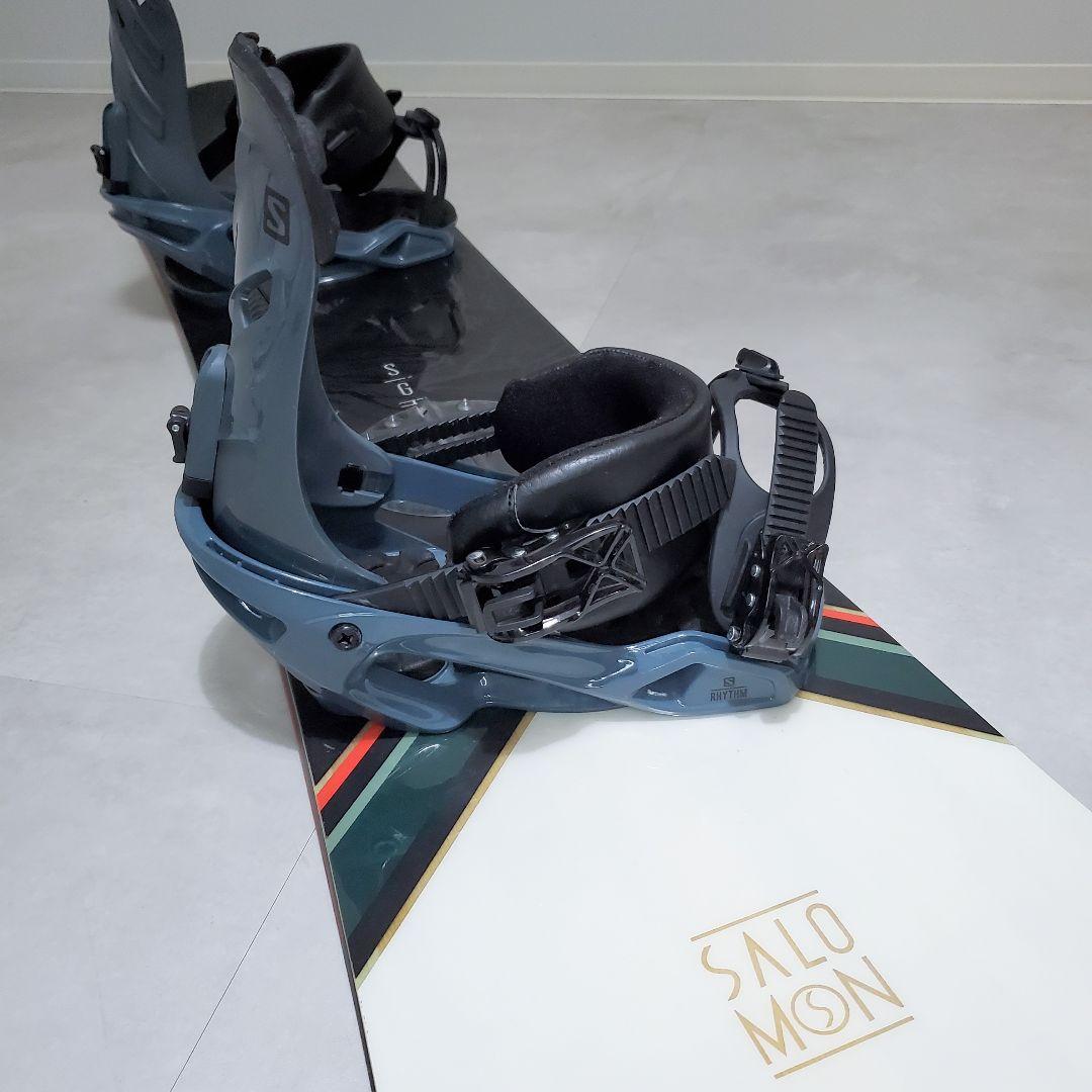 極美品✨️SALOMON SIGHT 147cm× S 　スノーボード　セット