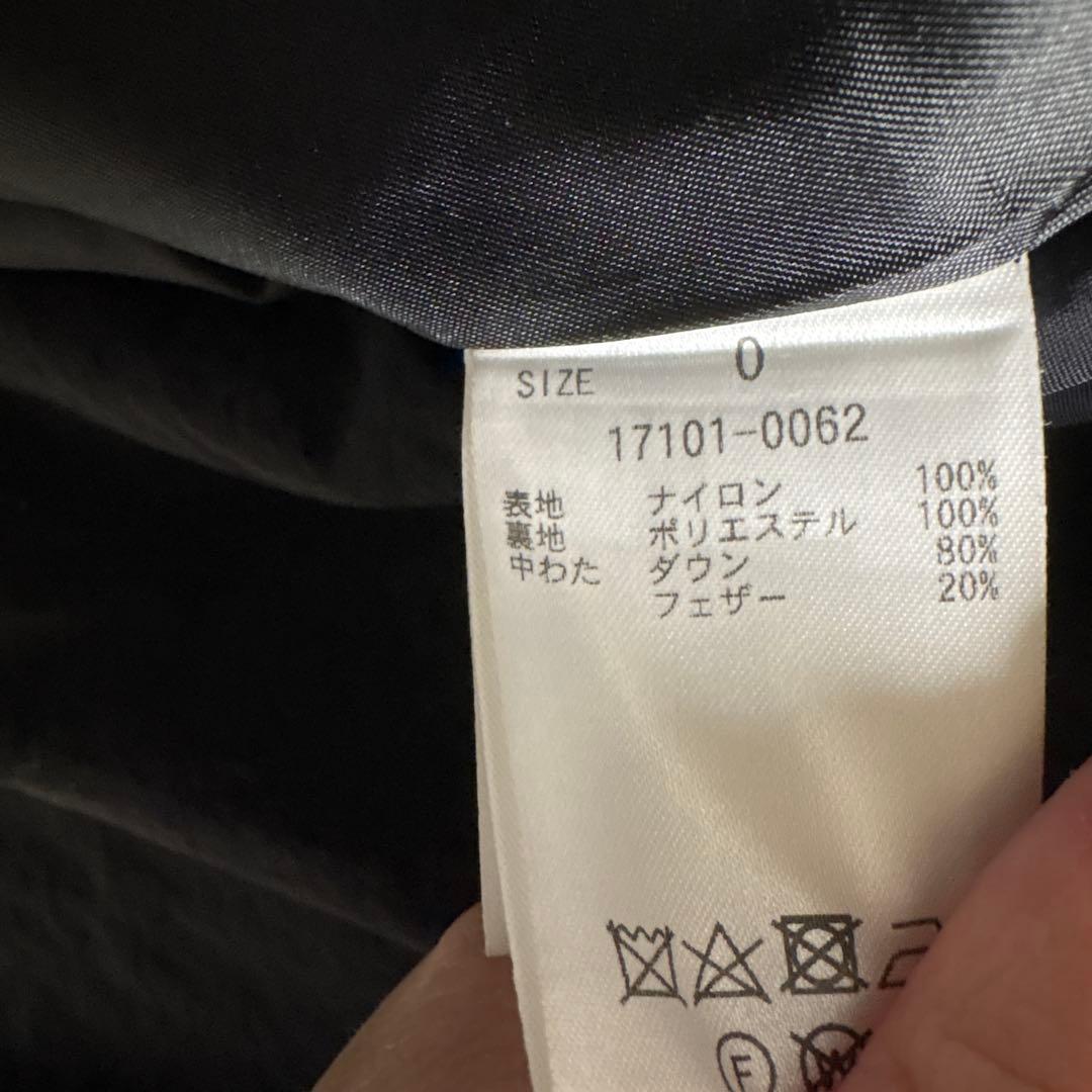 CLANE COLOR DOWN CHESTER COAT サイズ0