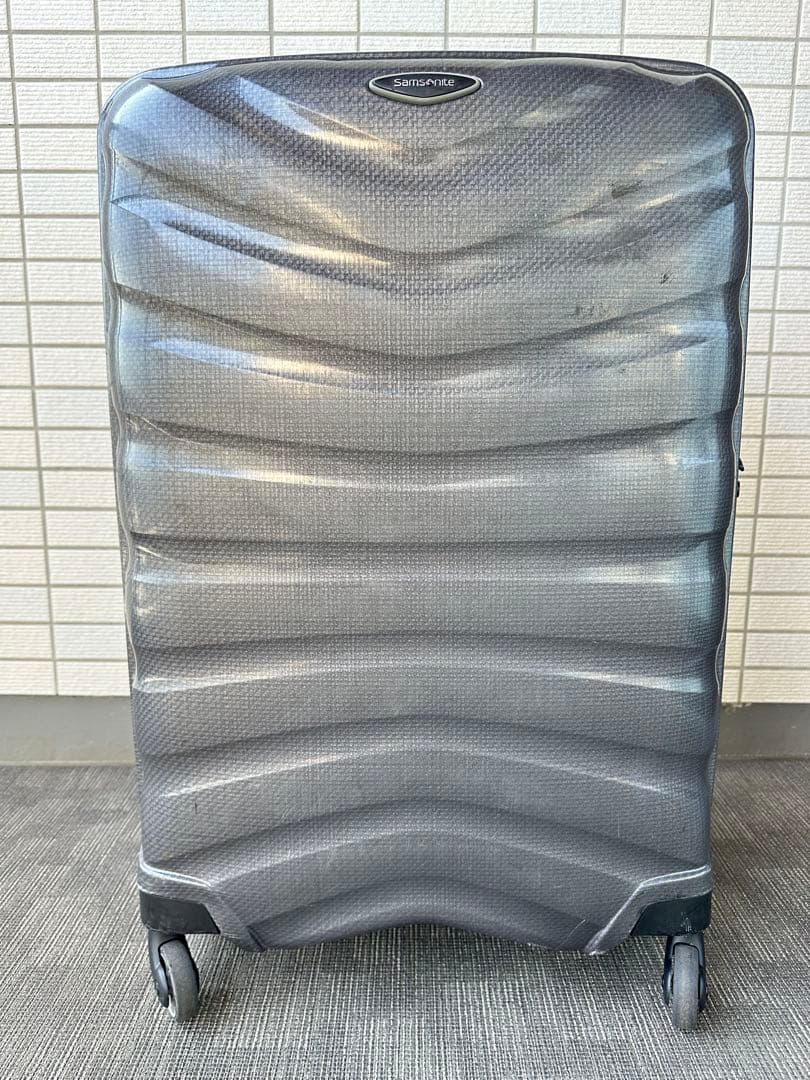 【美品】サムソナイト　ファイヤーライト　キャリーケース 69リットル　グレー