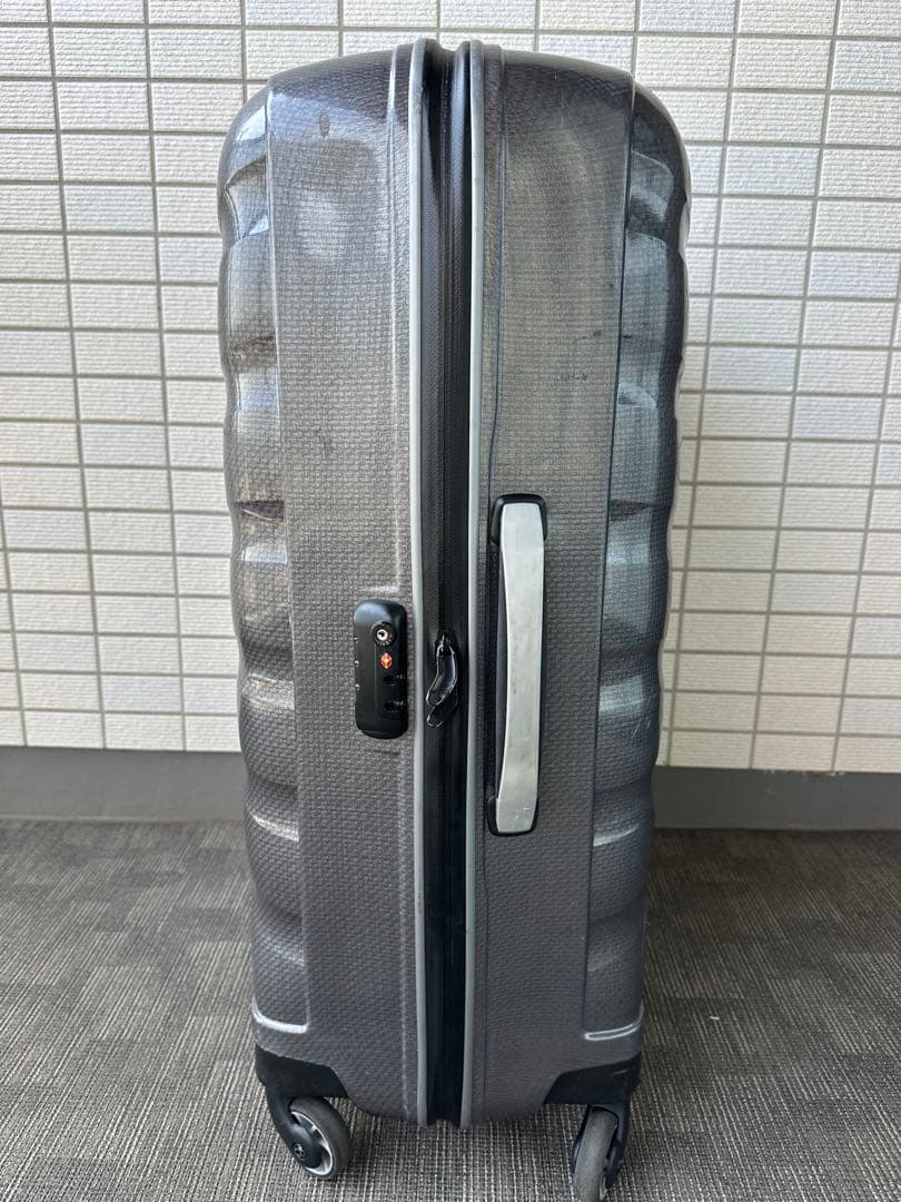 【美品】サムソナイト　ファイヤーライト　キャリーケース 69リットル　グレー